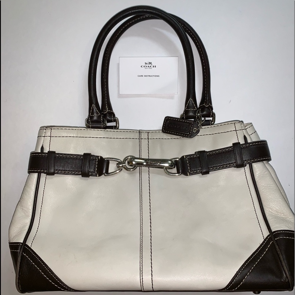 Coach Hampton Satchel handbag